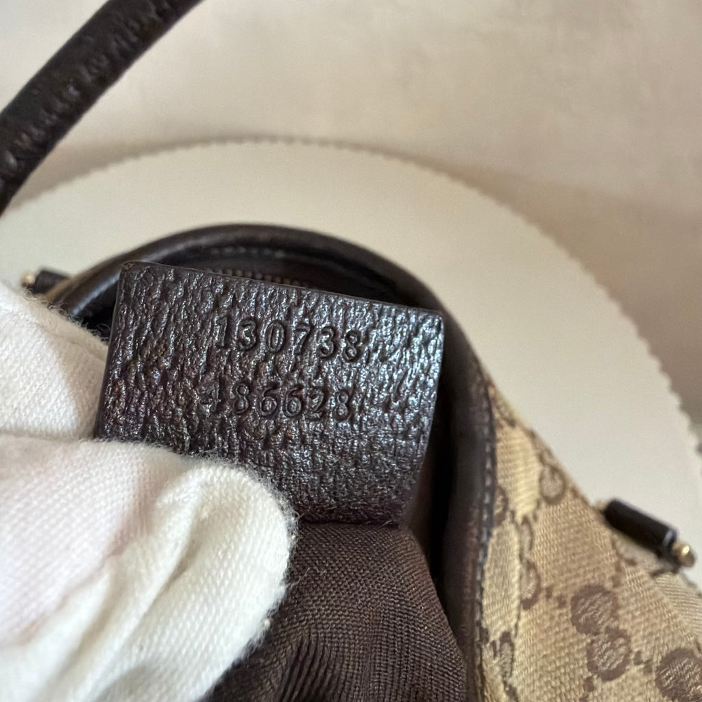 Authentieke vintage Gucci Abbey D-Ring Hobo Bag small