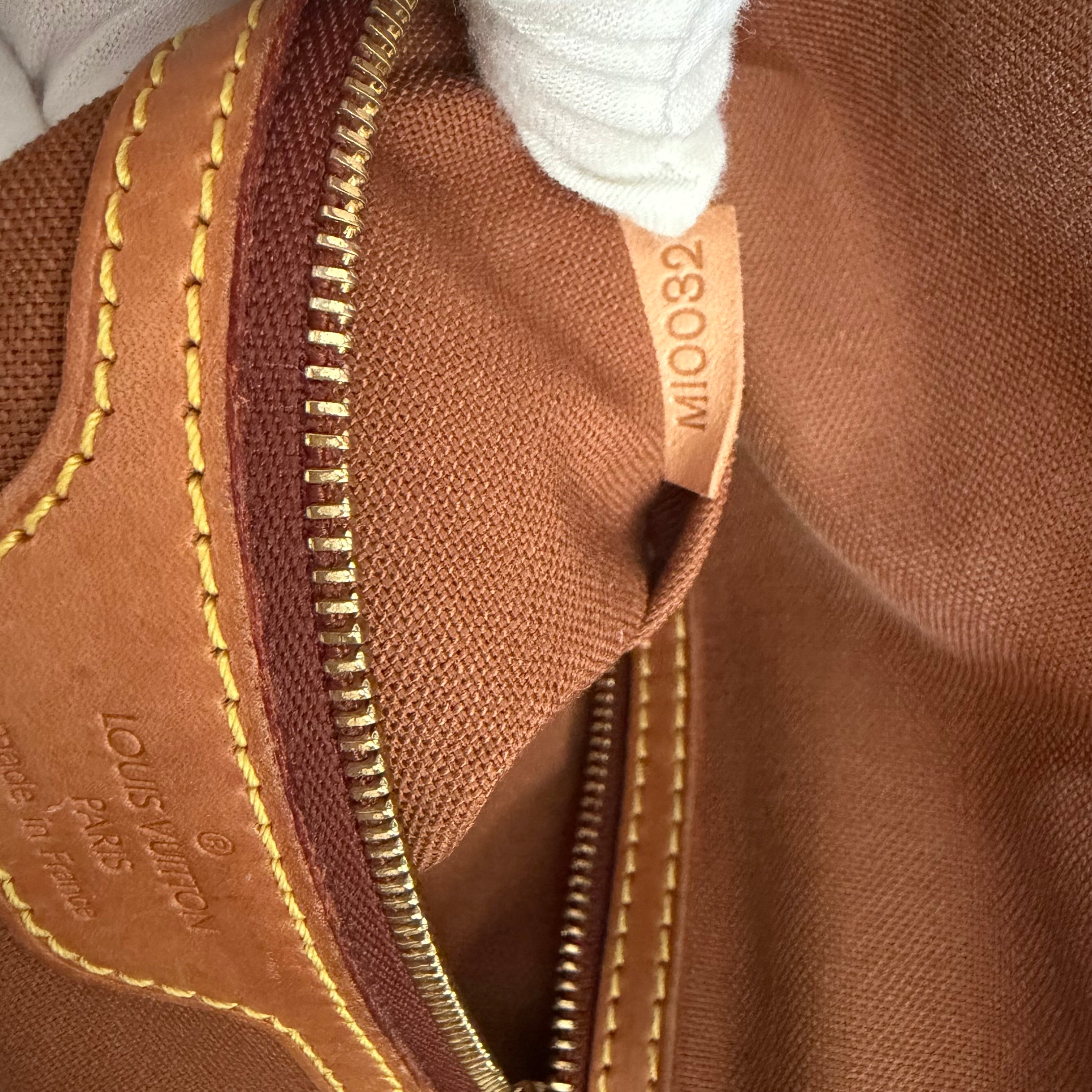Authentieke vintage Louis Vuitton mini looping bag