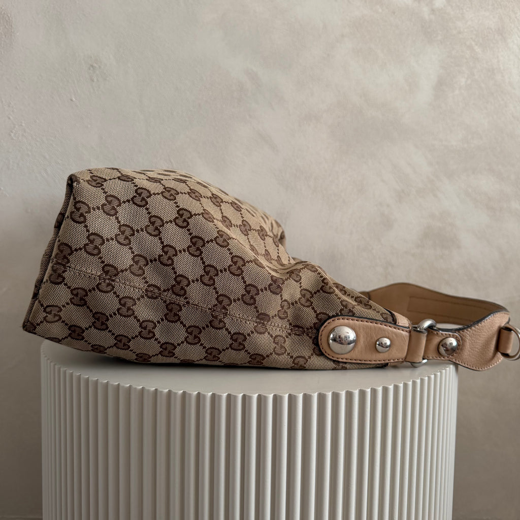 Authentieke vintage Gucci Horsebit Hobo bag