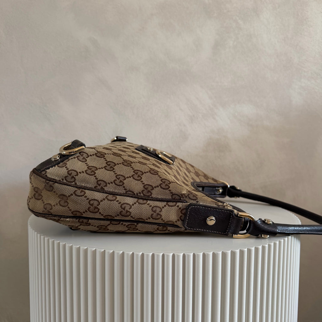 Authentieke vintage Gucci Abbey D-Ring Hobo Bag small