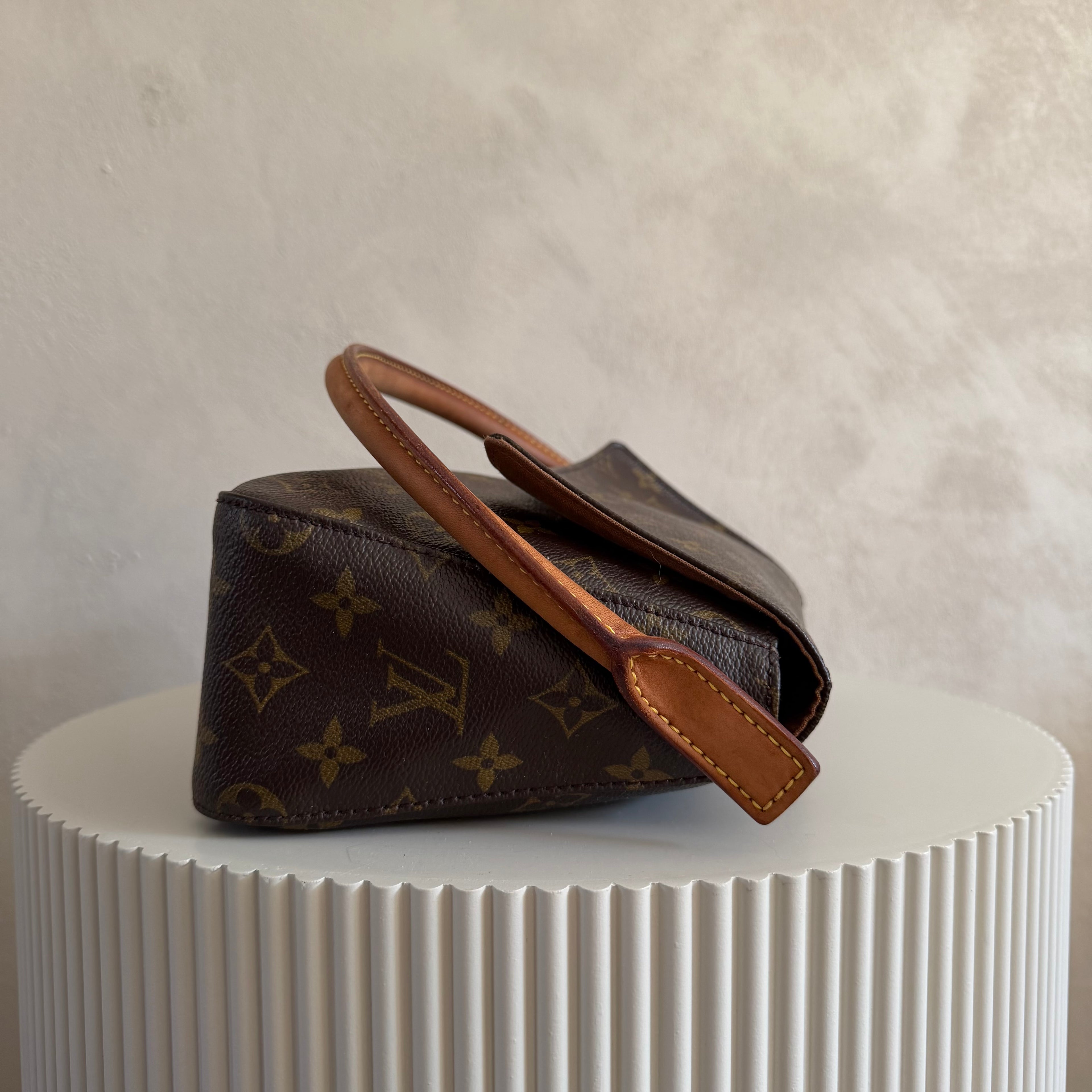 Authentieke vintage Louis Vuitton mini looping bag