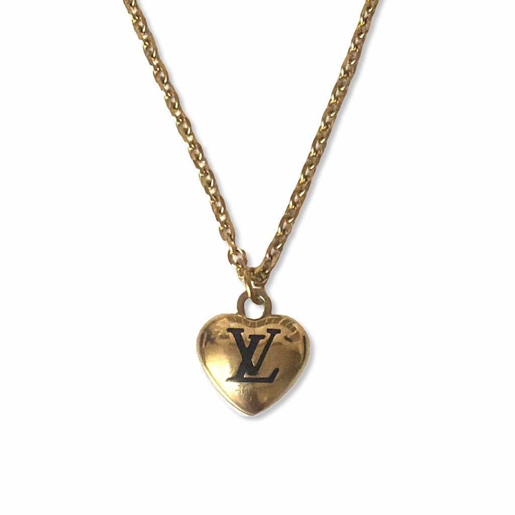 Vintage Louis Vuitton sleutelhanger bedel | Ketting