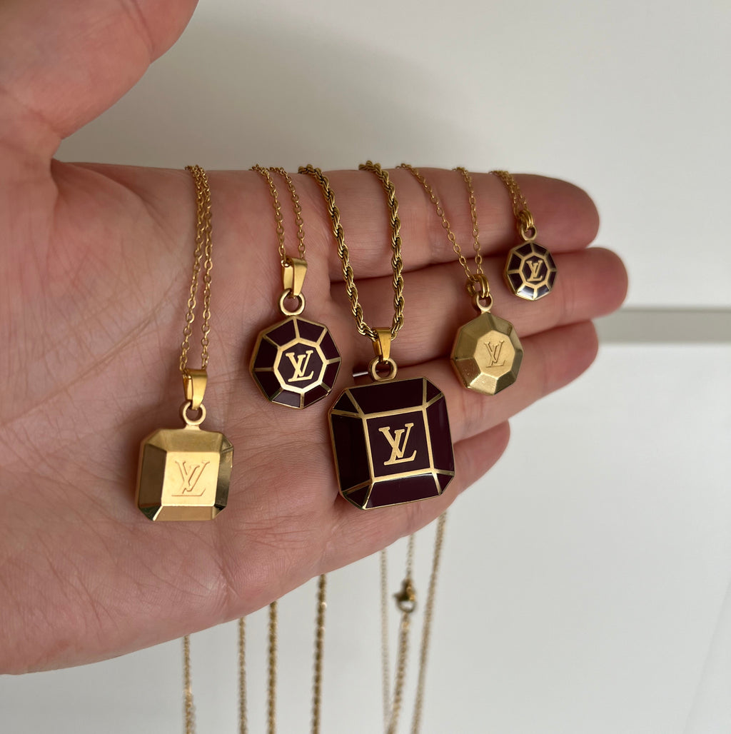 Louis Vuitton sleutelhanger bedel| ketting