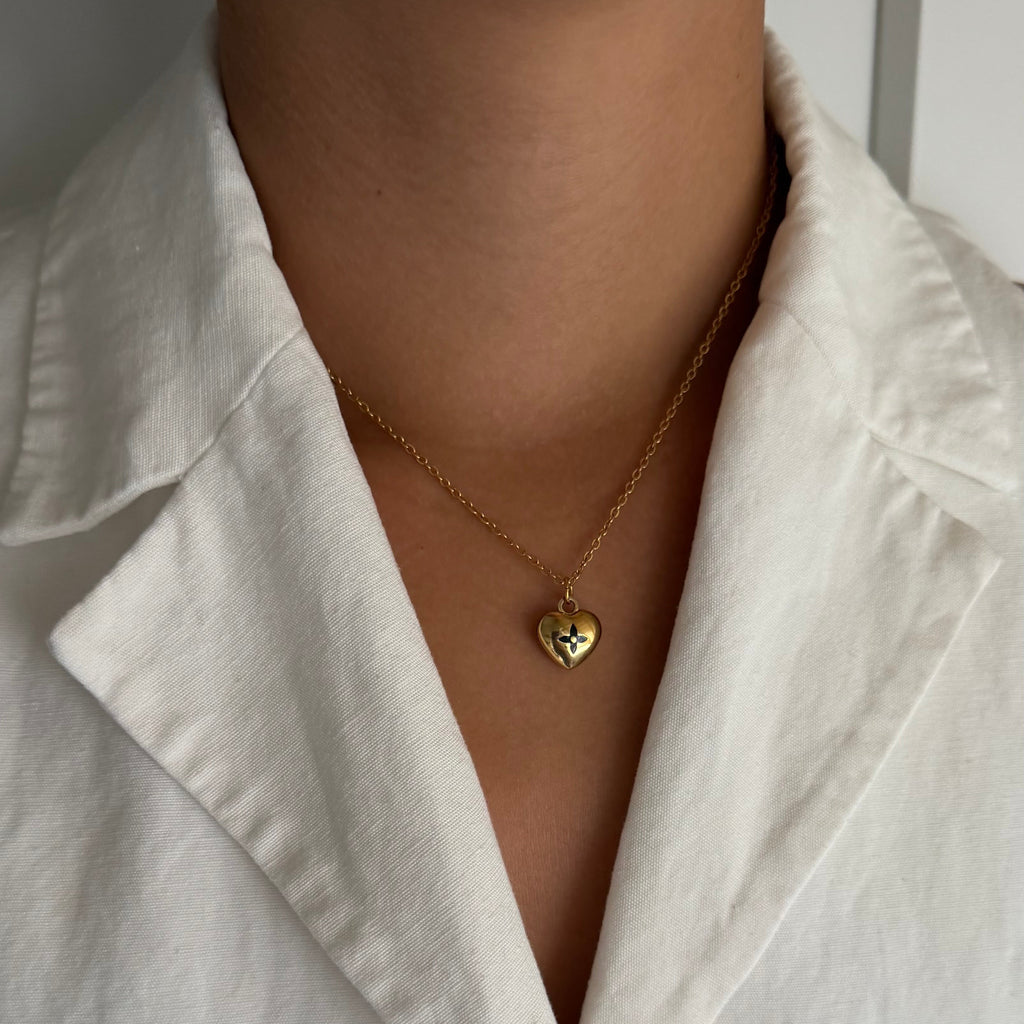 Vintage Louis Vuitton sleutelhanger bedel | Ketting