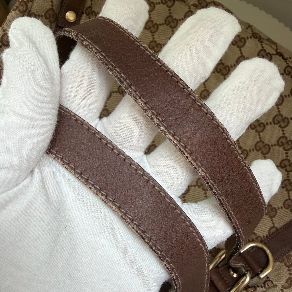 Gucci abbey tote brown