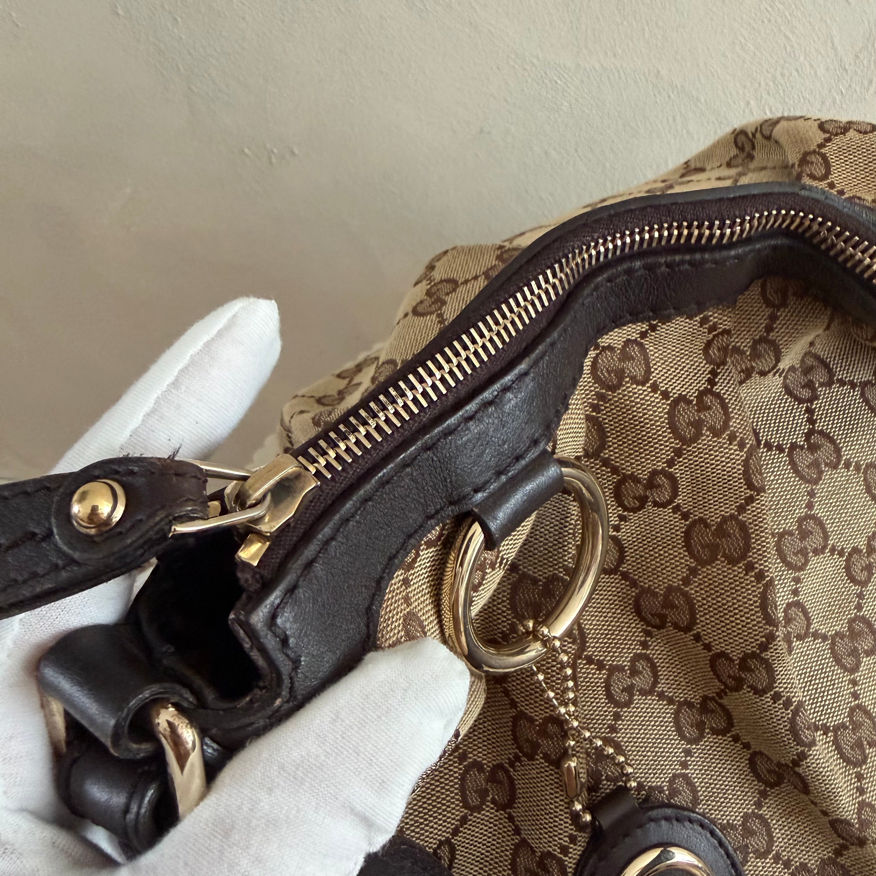 Authentieke vintage Gucci Sukey Medium bag