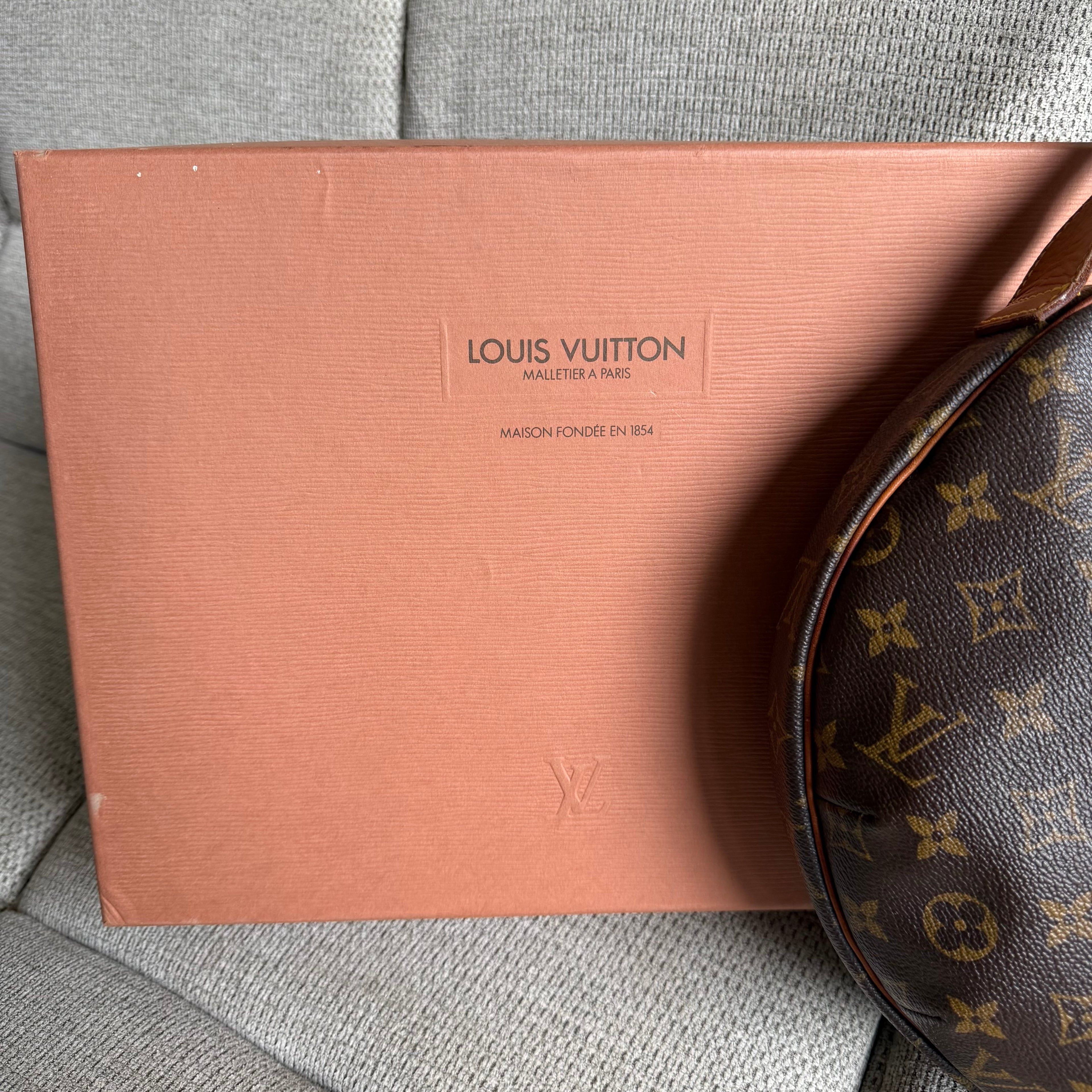 Authentieke vintage Louis Vuitton croissant MM bag + Original box