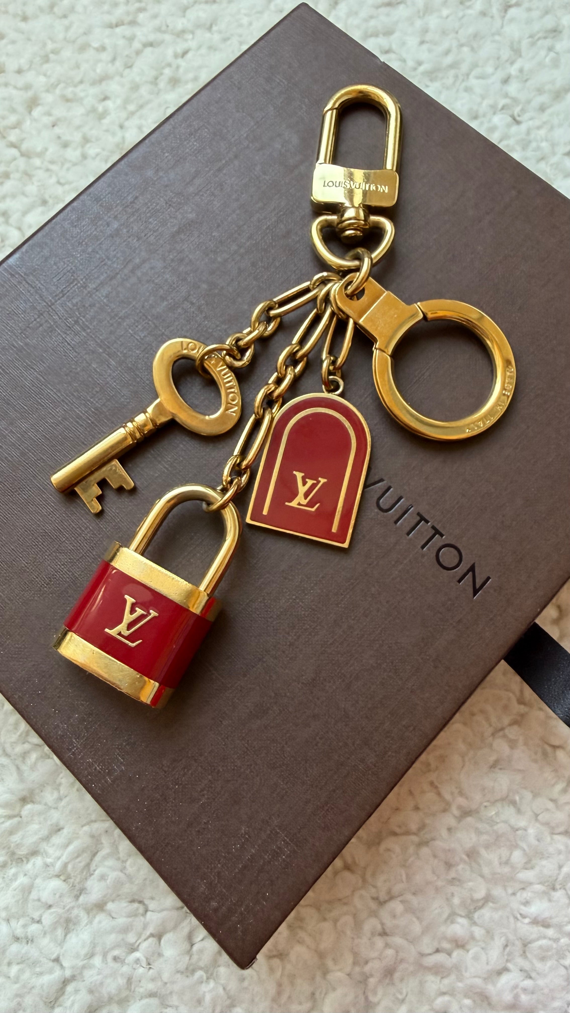 Louis Vuitton tassenbedel | Ketting