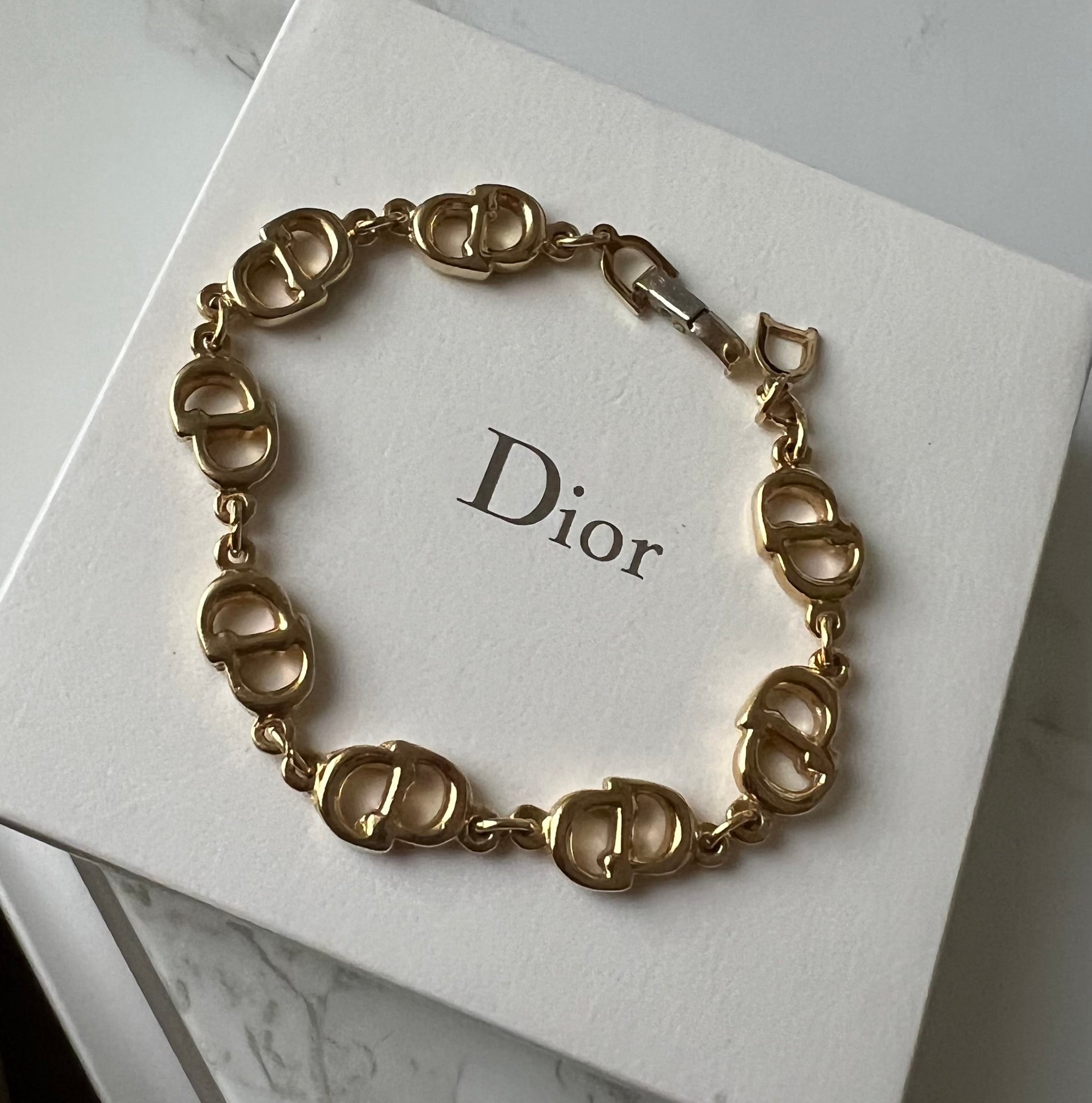 Christian Dior armband bedels | ketting