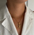 Vintage Louis Vuitton sleutelhanger LV bedel | Ketting