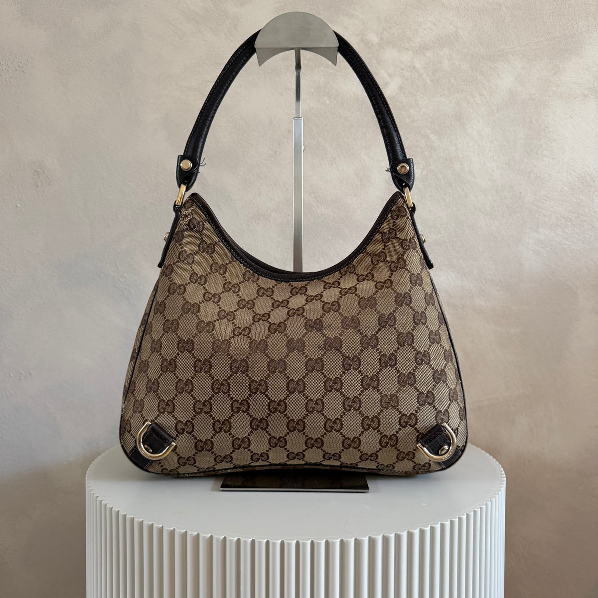 Authentieke vintage Gucci Abbey D-Ring Hobo Bag small