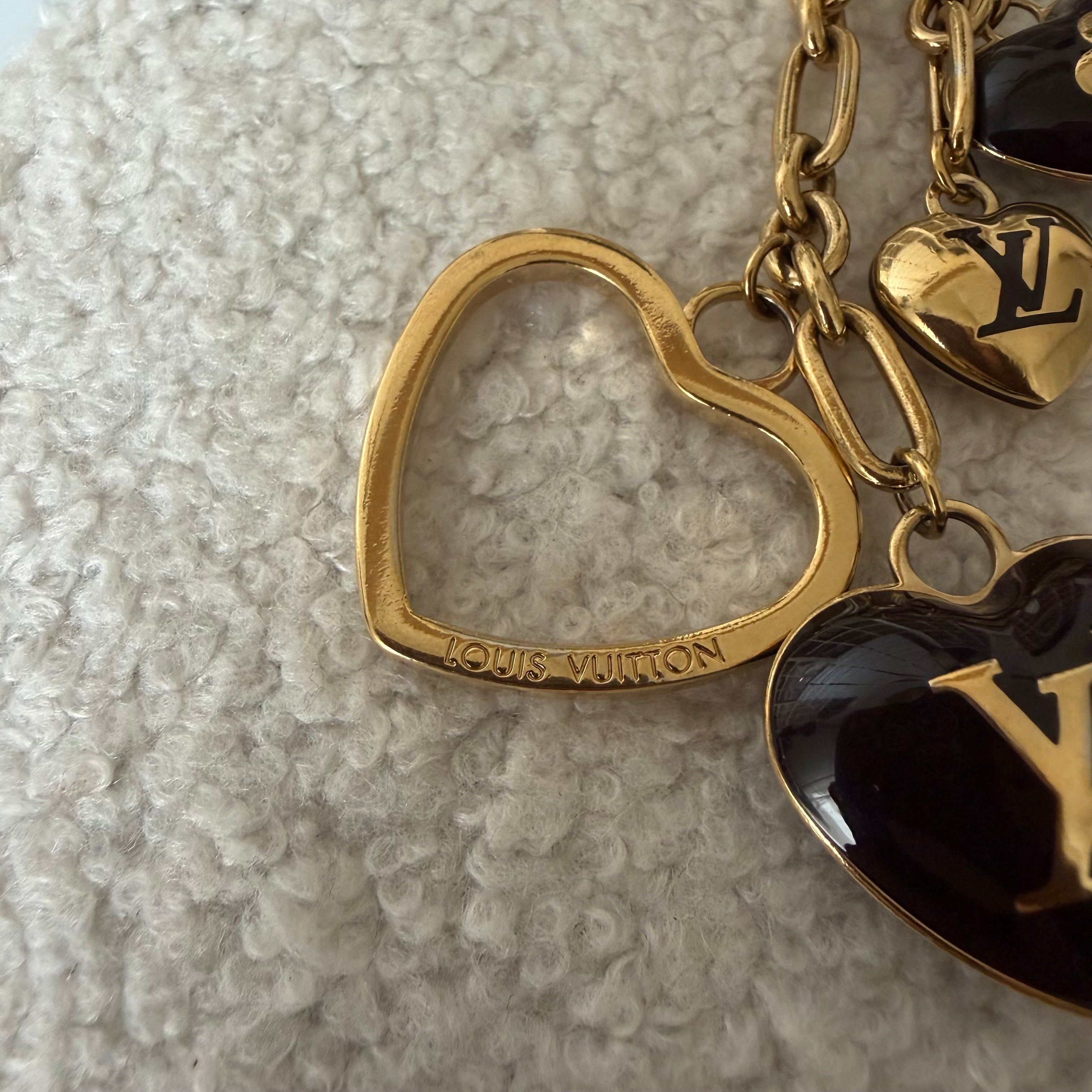Vintage Louis Vuitton sleutelhanger  bedel | Ketting