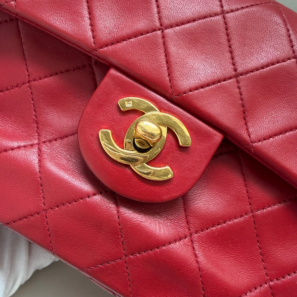 Chanel mini square classic single flap