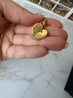 Prada gebroken hart bedel | Ketting