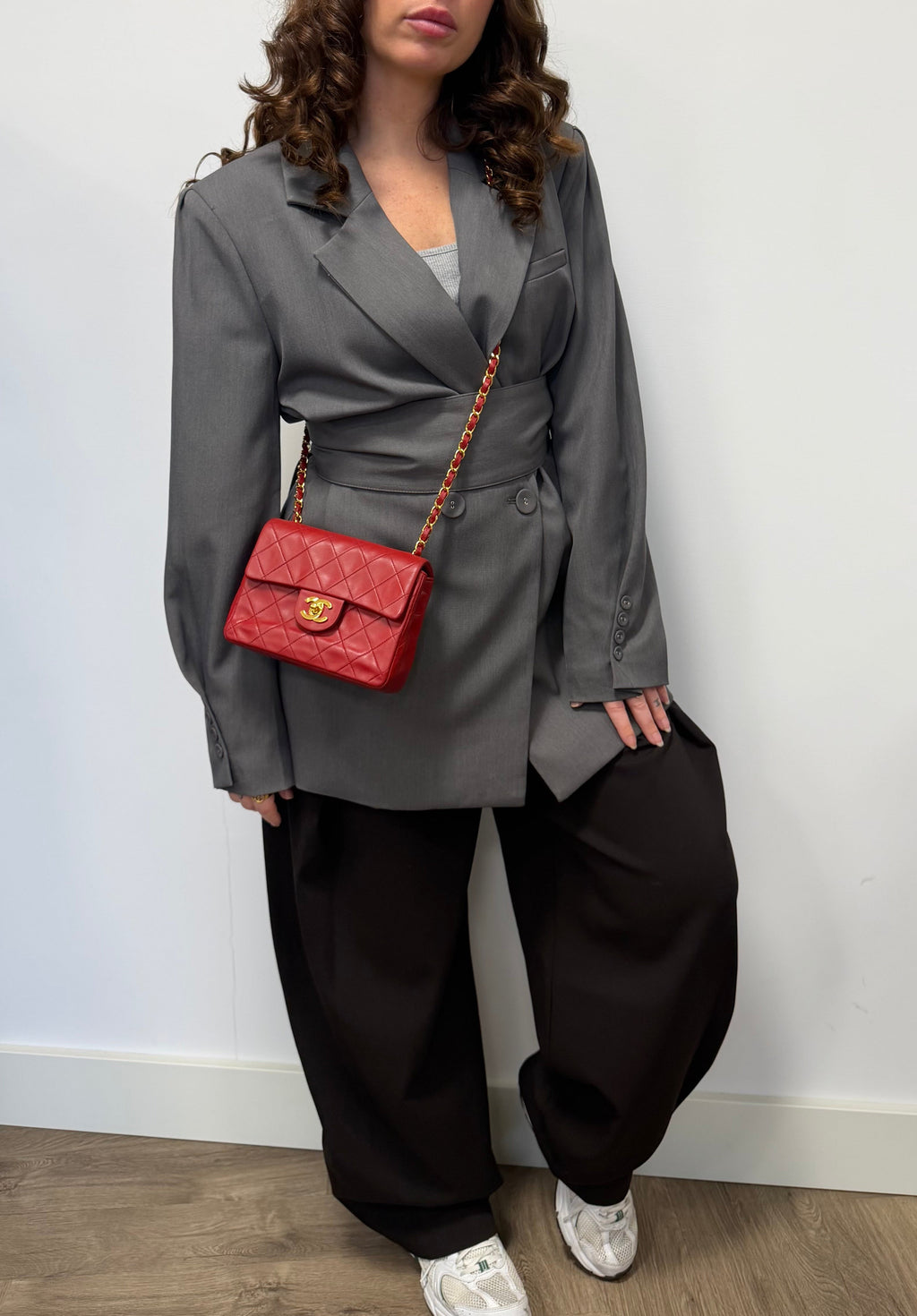 Chanel mini square classic single flap