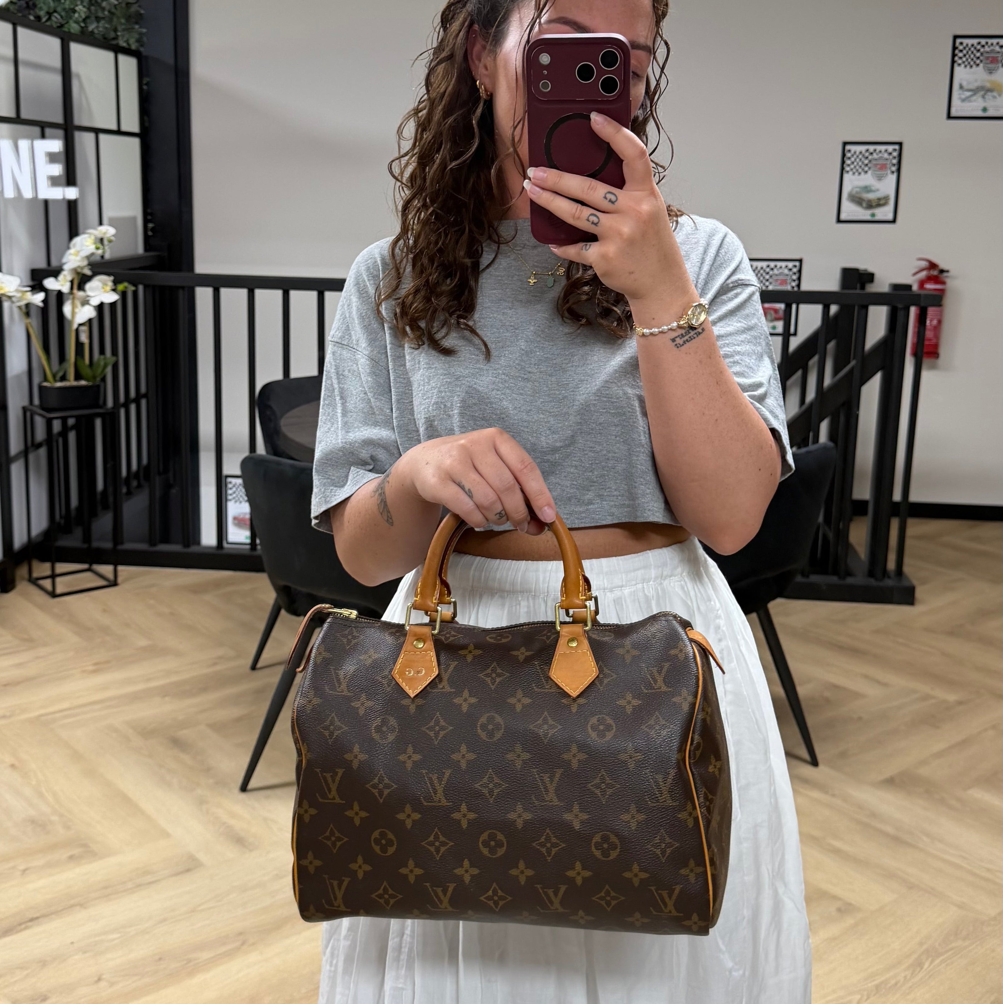 Authentieke vintage Louis Vuitton speedy 30 bag