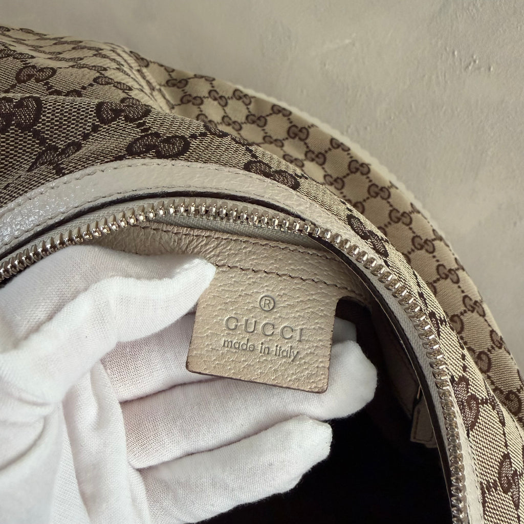 Gucci glam large hobo croissant
