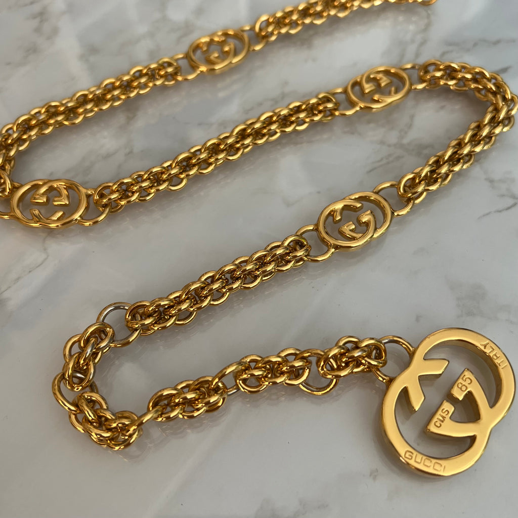 Gucci 1985 riem bedel | Ketting