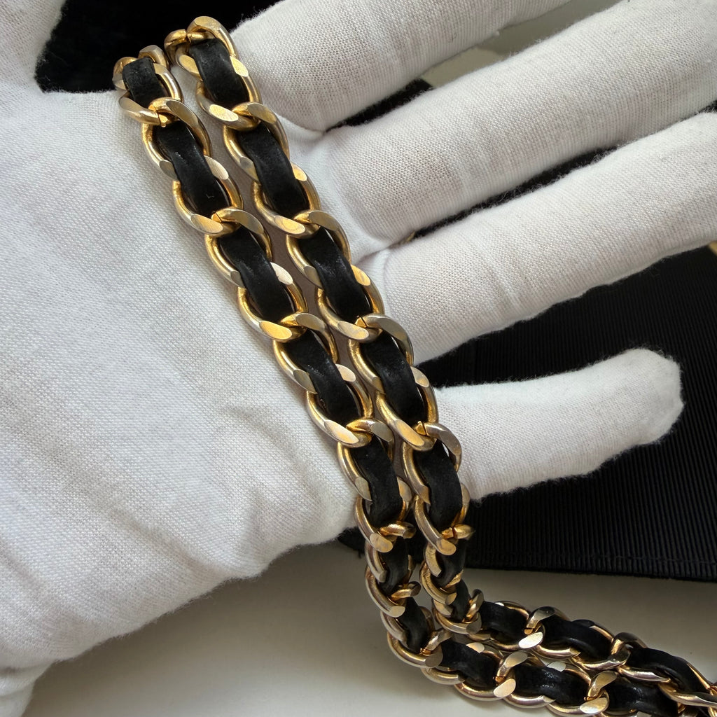 Chanel fluweel timeless classic