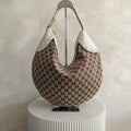 Gucci glam large hobo croissant