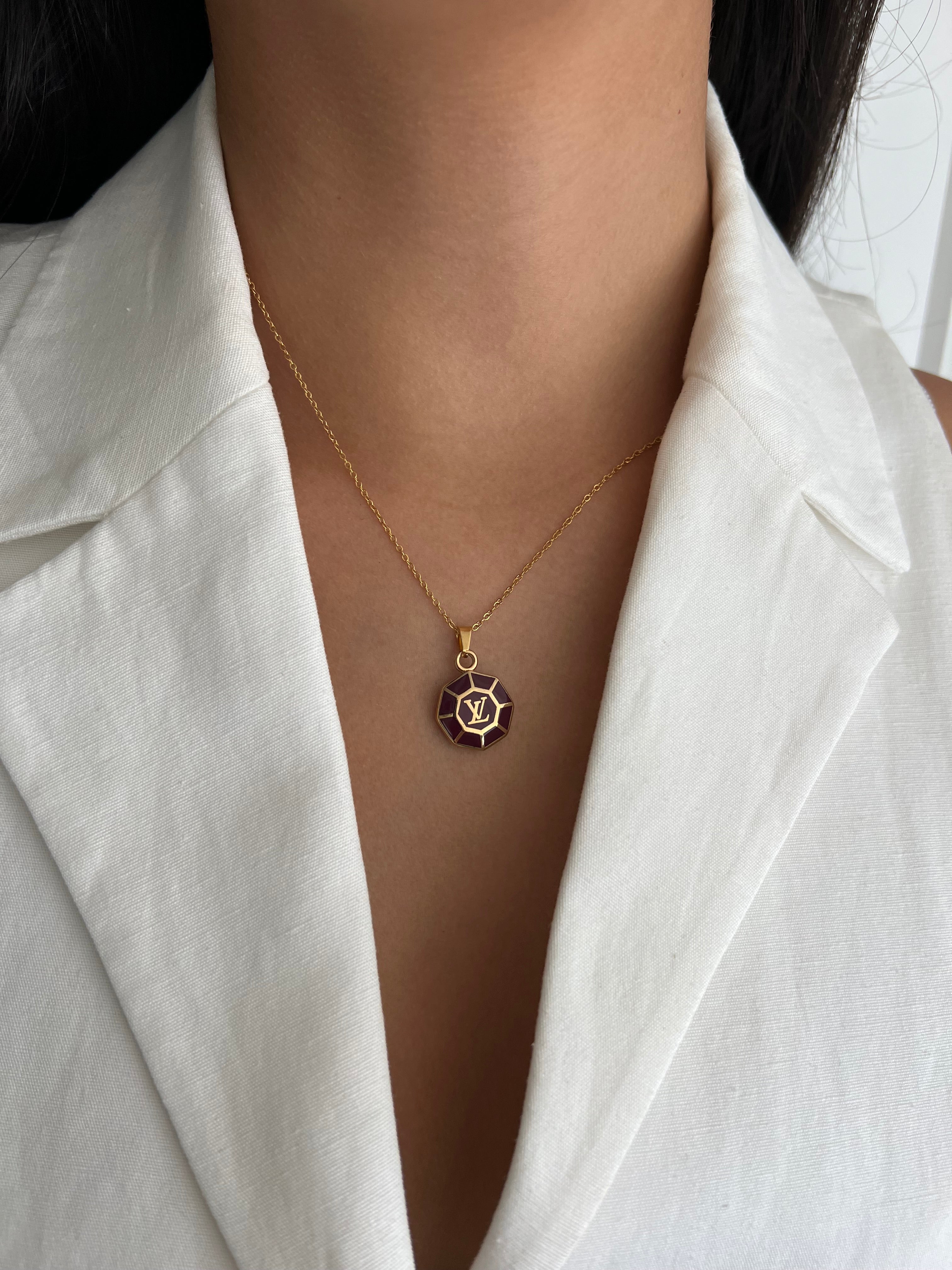 Louis Vuitton sleutelhanger bedel| ketting
