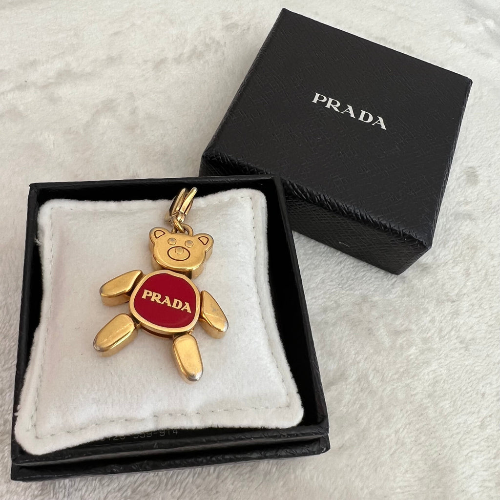 Prada teddybeer tassenbedel | Ketting