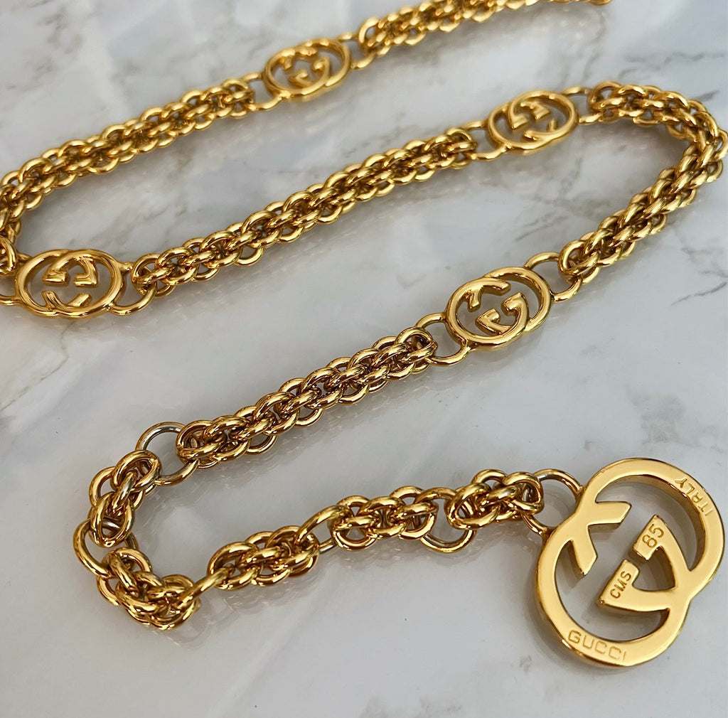 Gucci 1985 riem stuk | Ketting