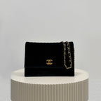 Chanel fluweel timeless classic