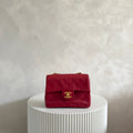 Chanel mini square classic single flap