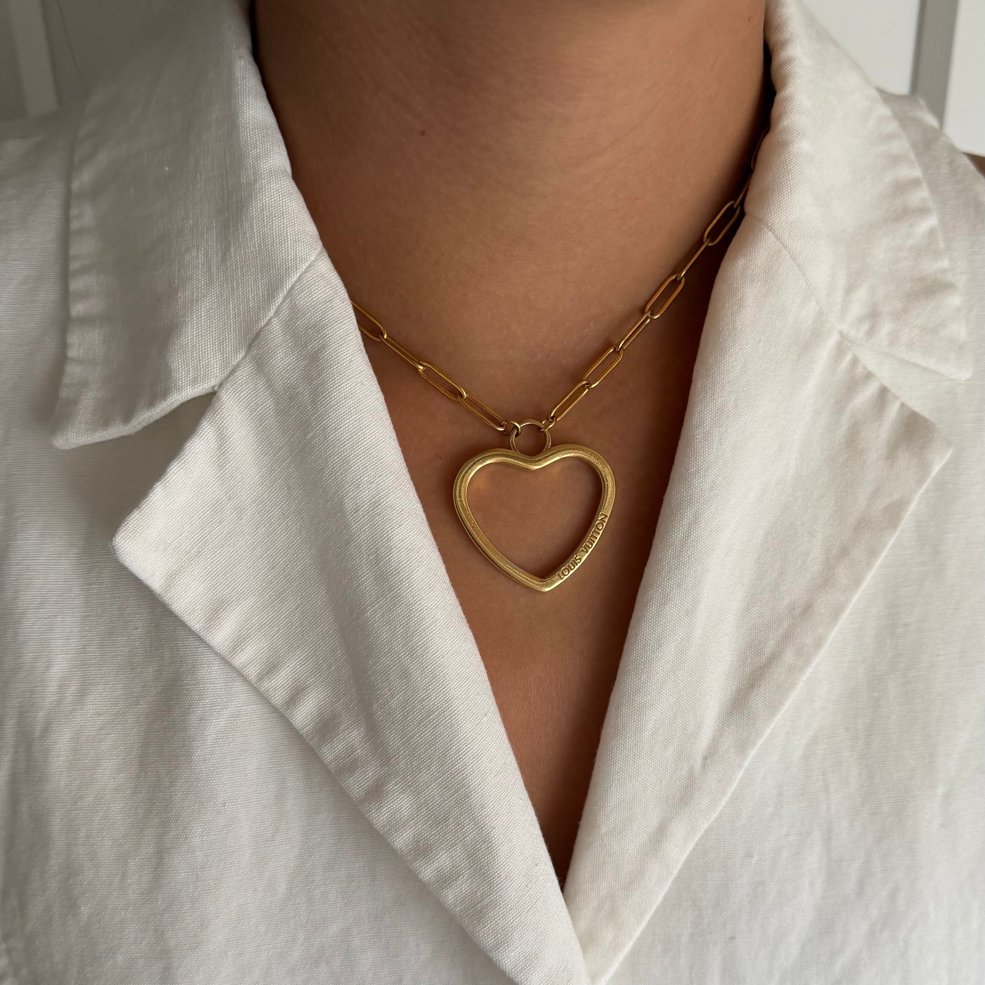 Vintage Louis Vuitton sleutelhanger bedel | Ketting
