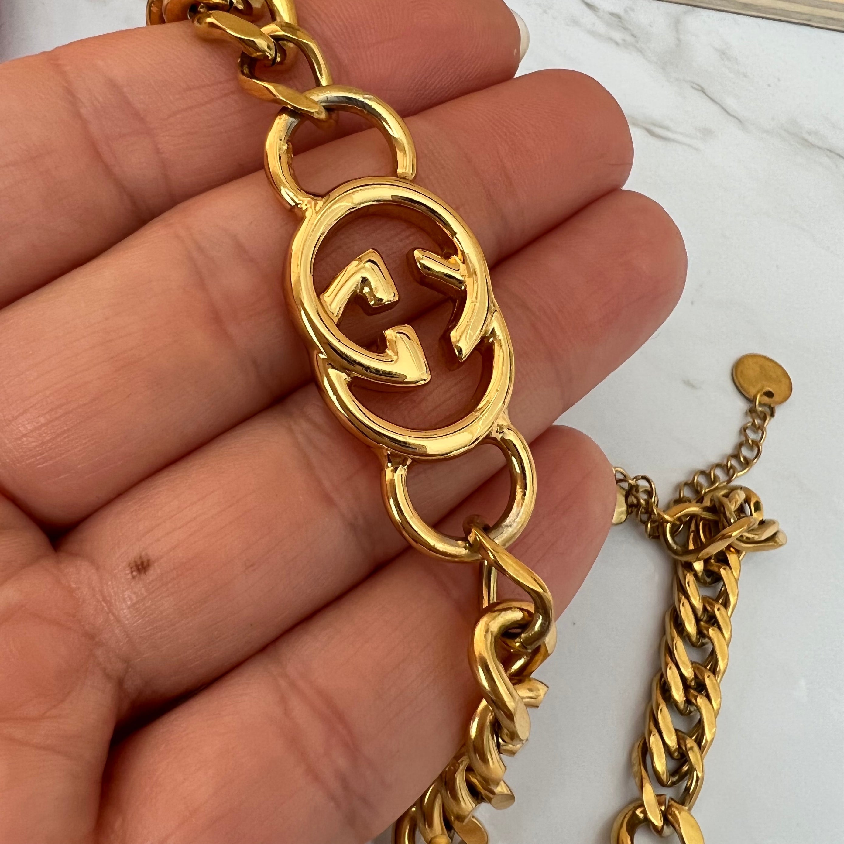 Gucci 1985 riem stuk | Ketting