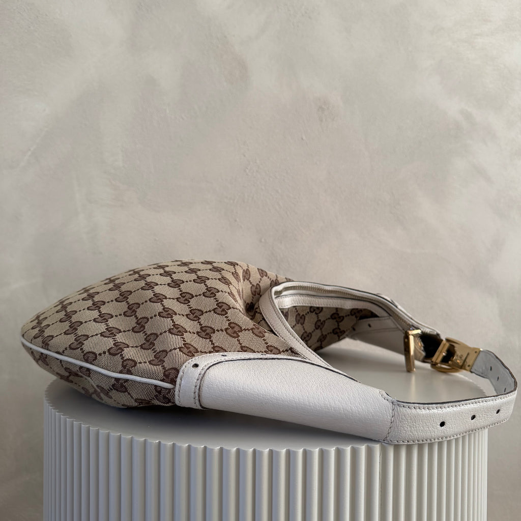Gucci glam large hobo croissant