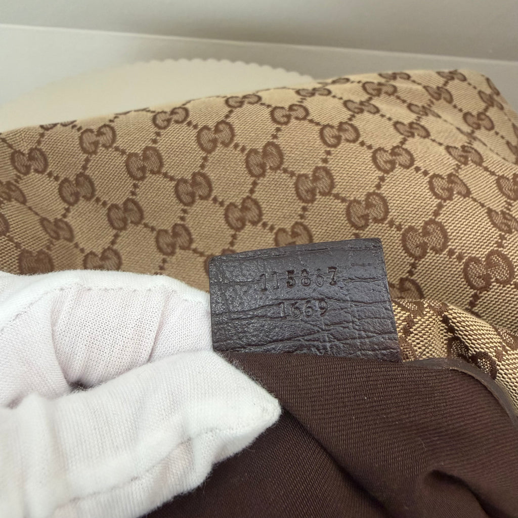 Gucci hobo horsebit heritage + original box