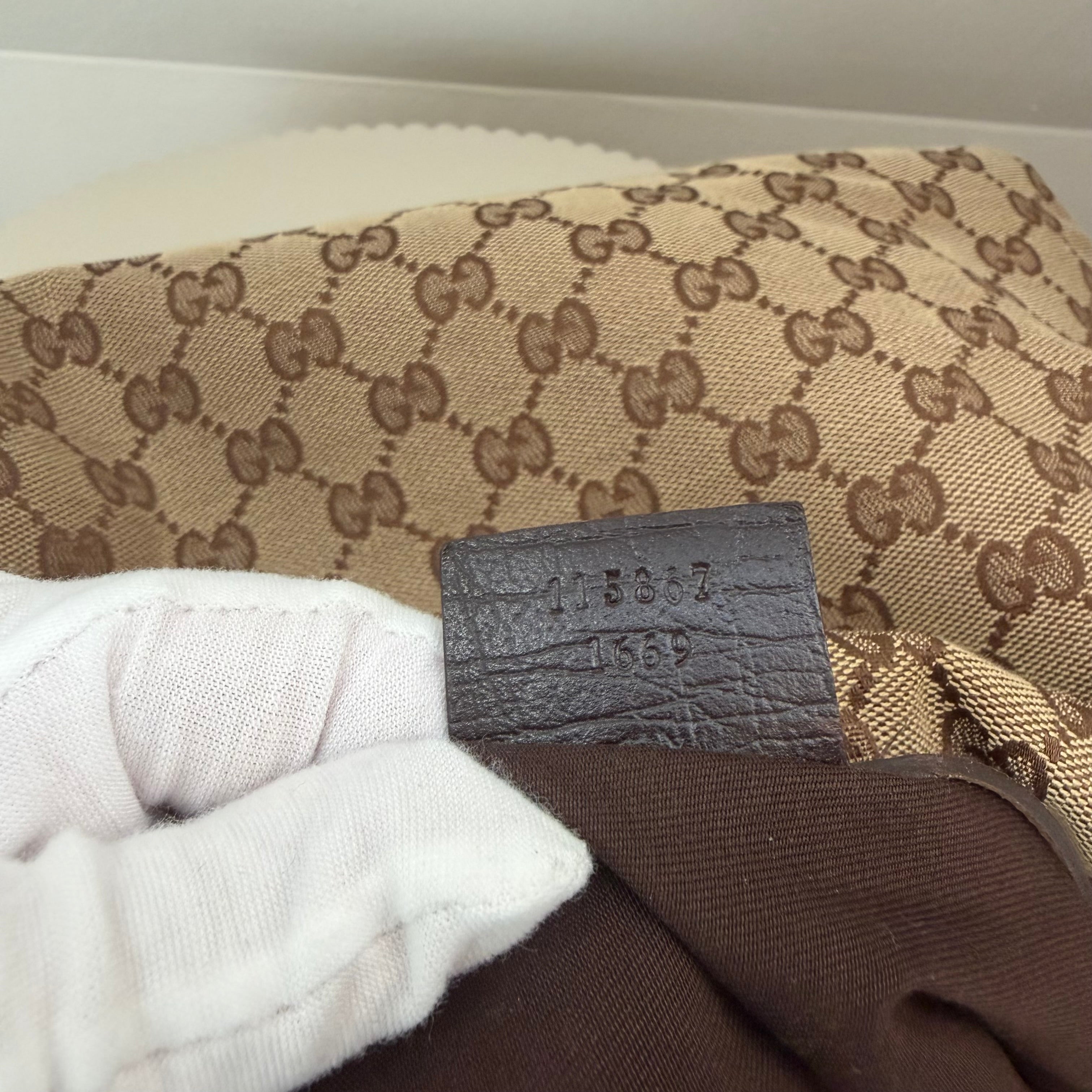 Gucci hobo horsebit heritage + original box