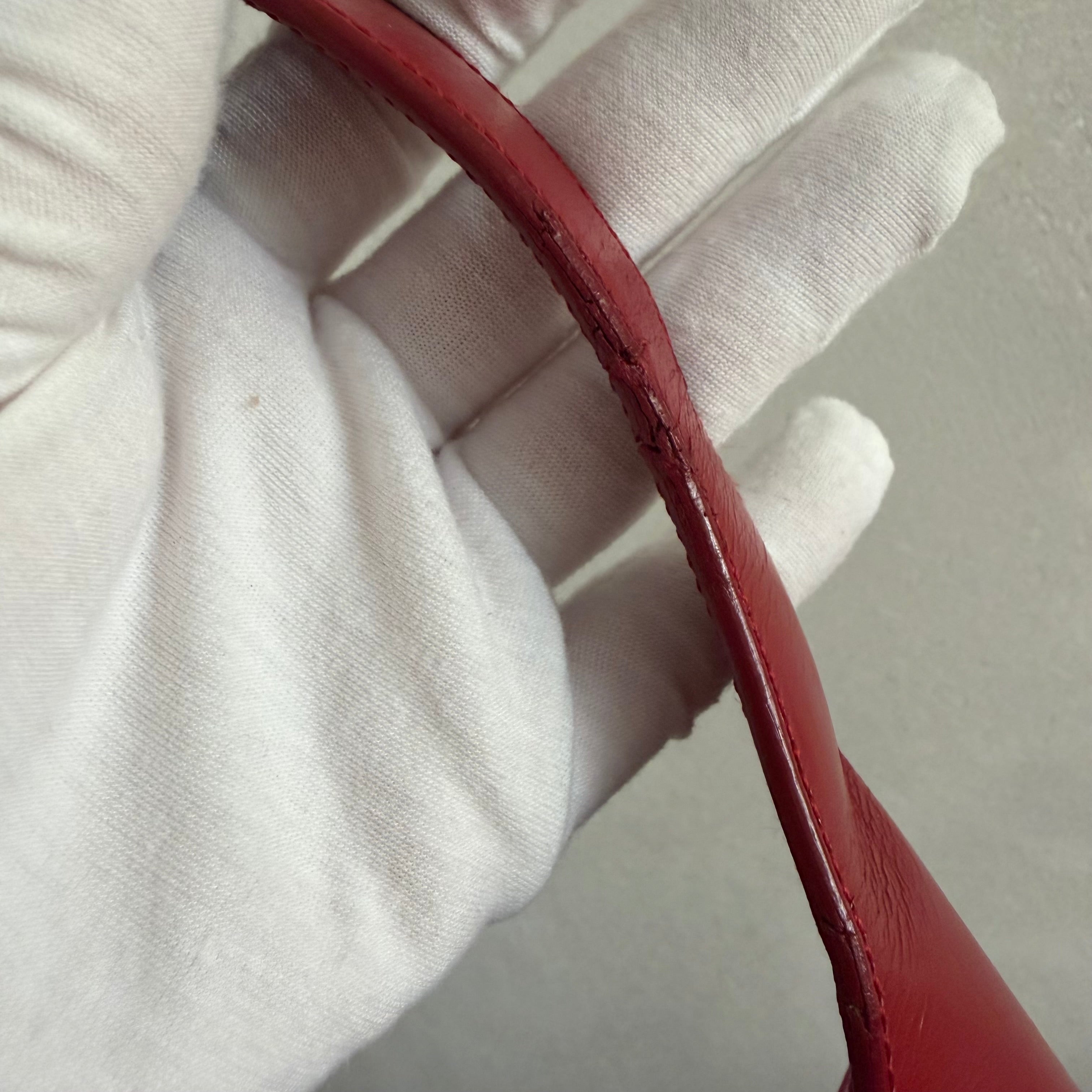 Authentieke vintage Gucci Jackie red bag