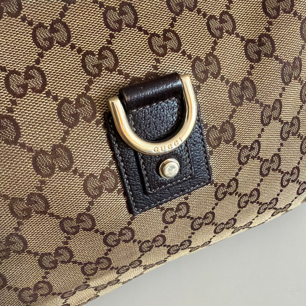 Authentieke vintage Gucci Abbey D-Ring Hobo Bag small