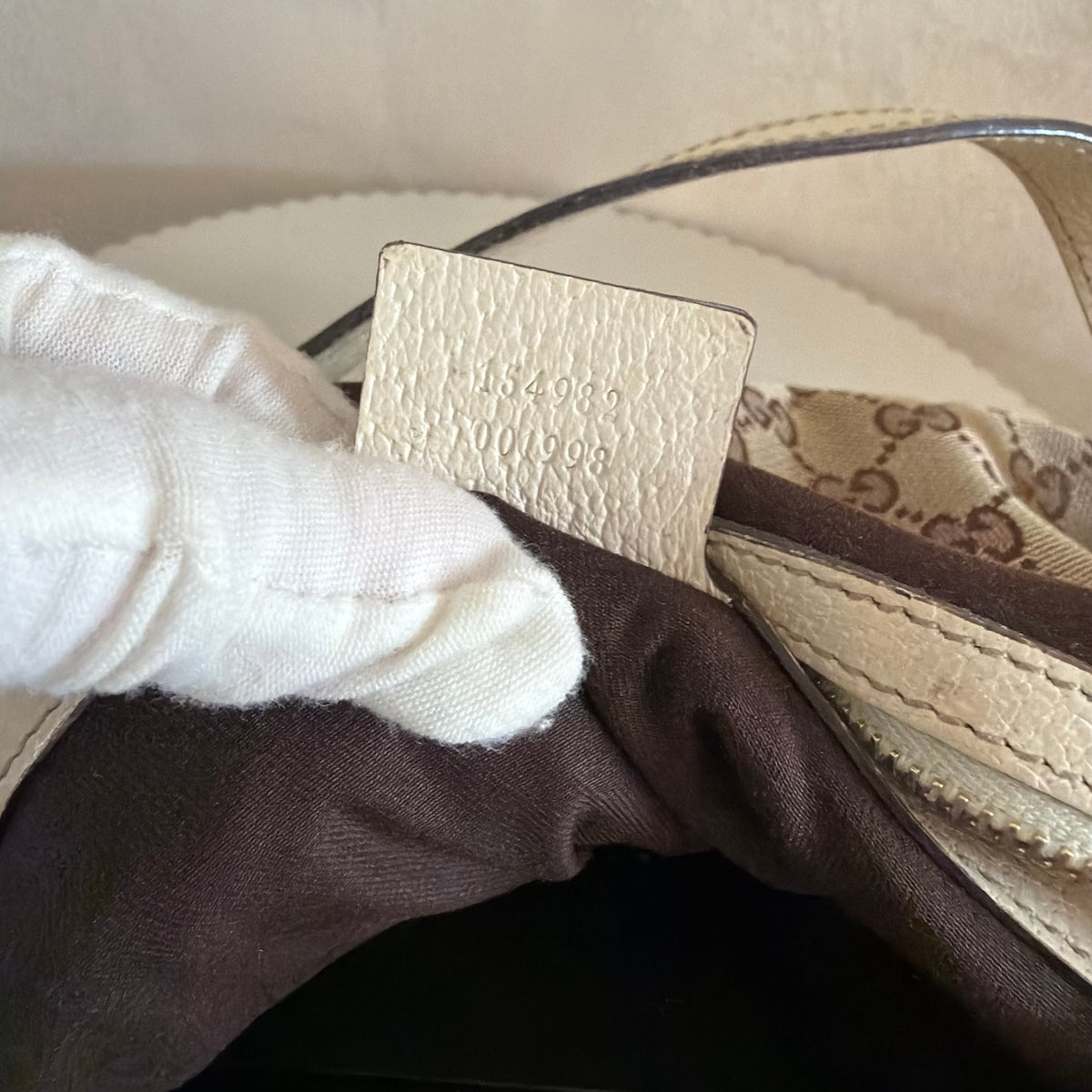 Authentieke vintage Gucci Abbey Hobo Charmy bag