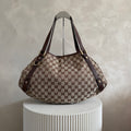 Gucci abbey tote brown