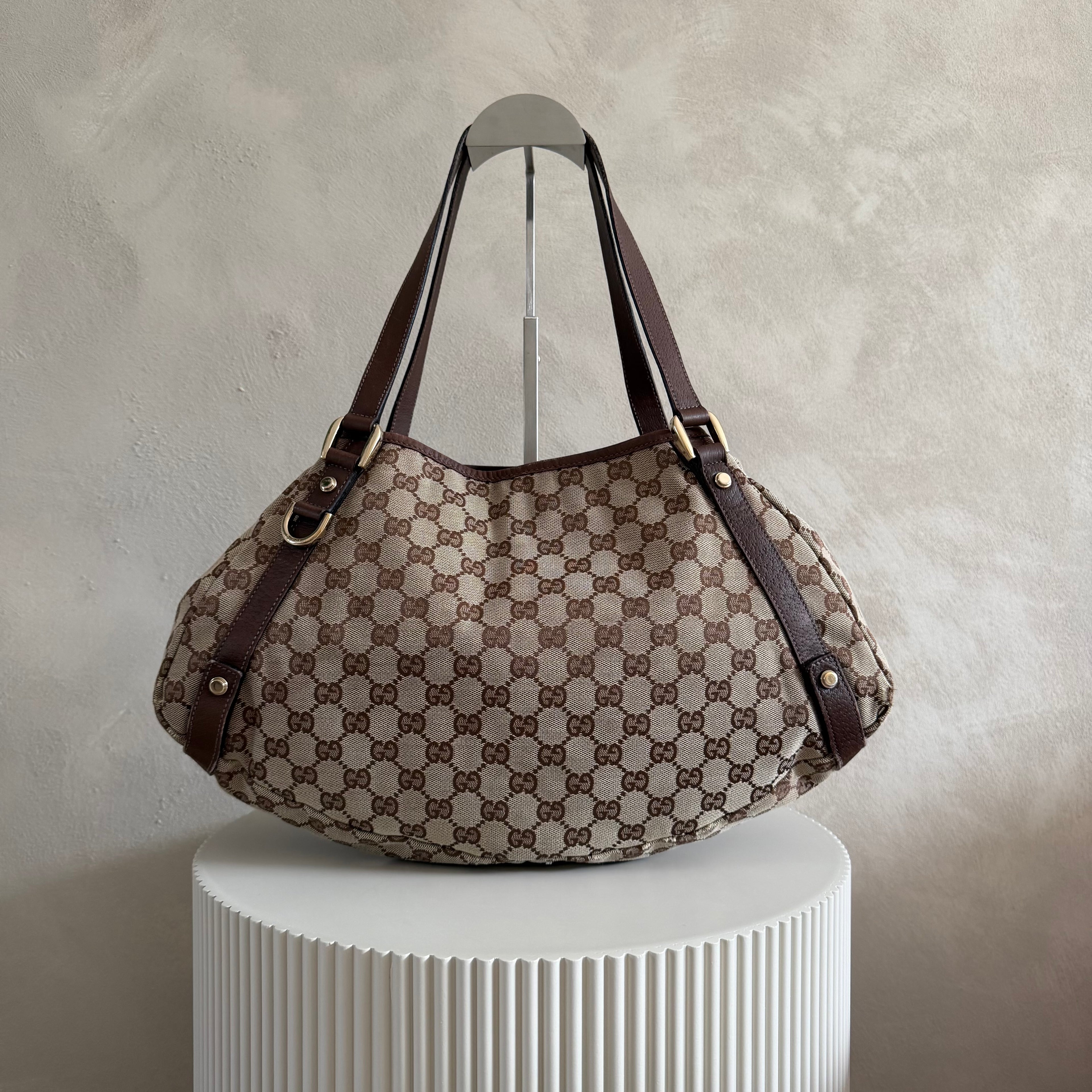 Gucci abbey tote brown
