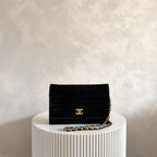 Chanel fluweel timeless classic