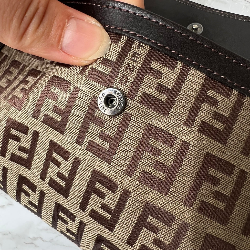 Fendi baguette FF monogram