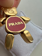 Prada teddybeer tassenbedel | Ketting
