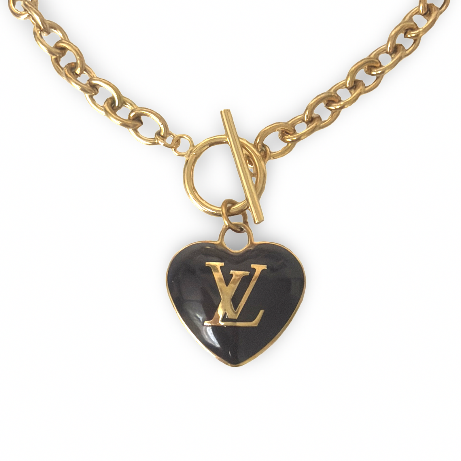 Vintage Louis Vuitton sleutelhanger bedel | Ketting