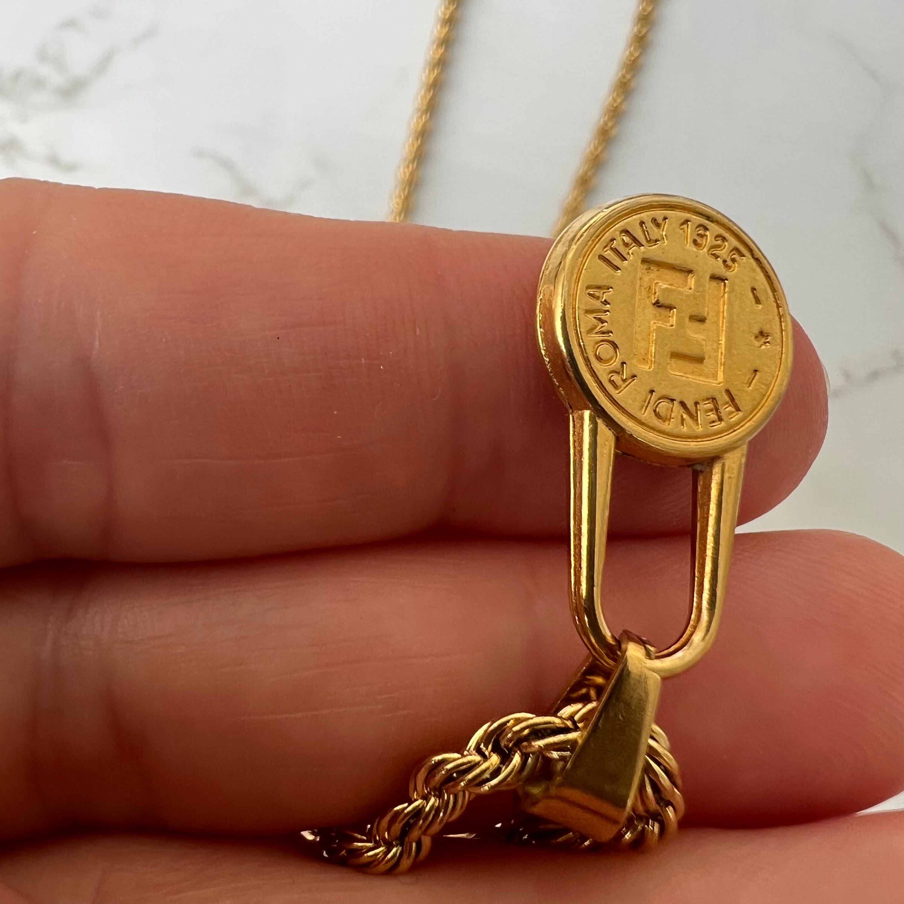 Fendi ritssluiting | Ketting