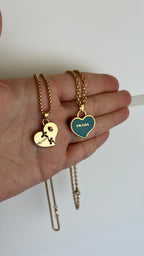 Prada gebroken hart bedel | Ketting