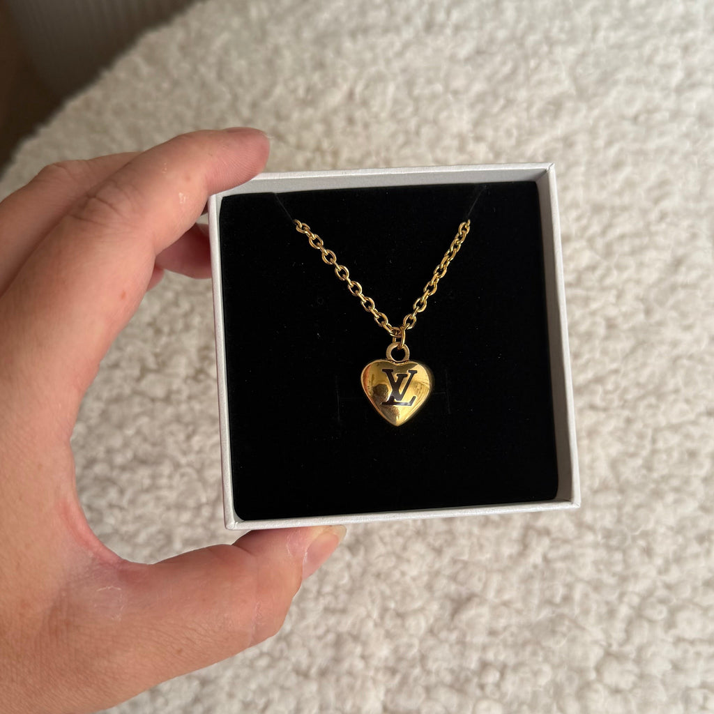 Vintage Louis Vuitton sleutelhanger bedel | Ketting