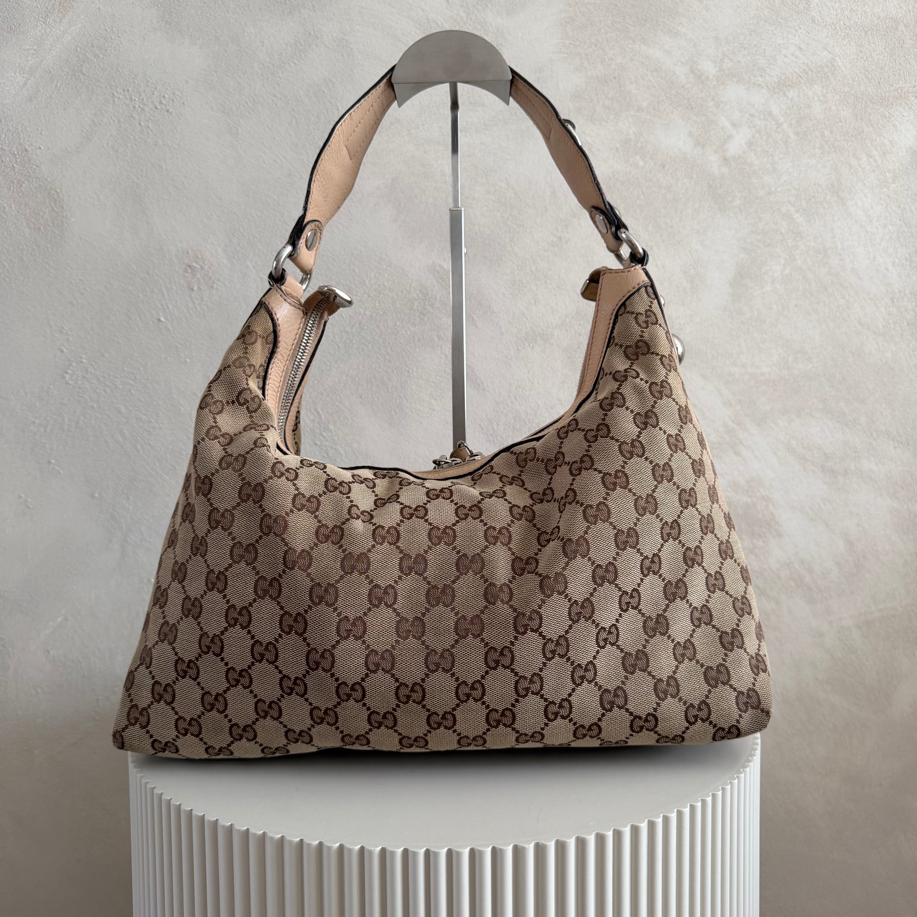 Authentieke vintage Gucci Horsebit Hobo bag