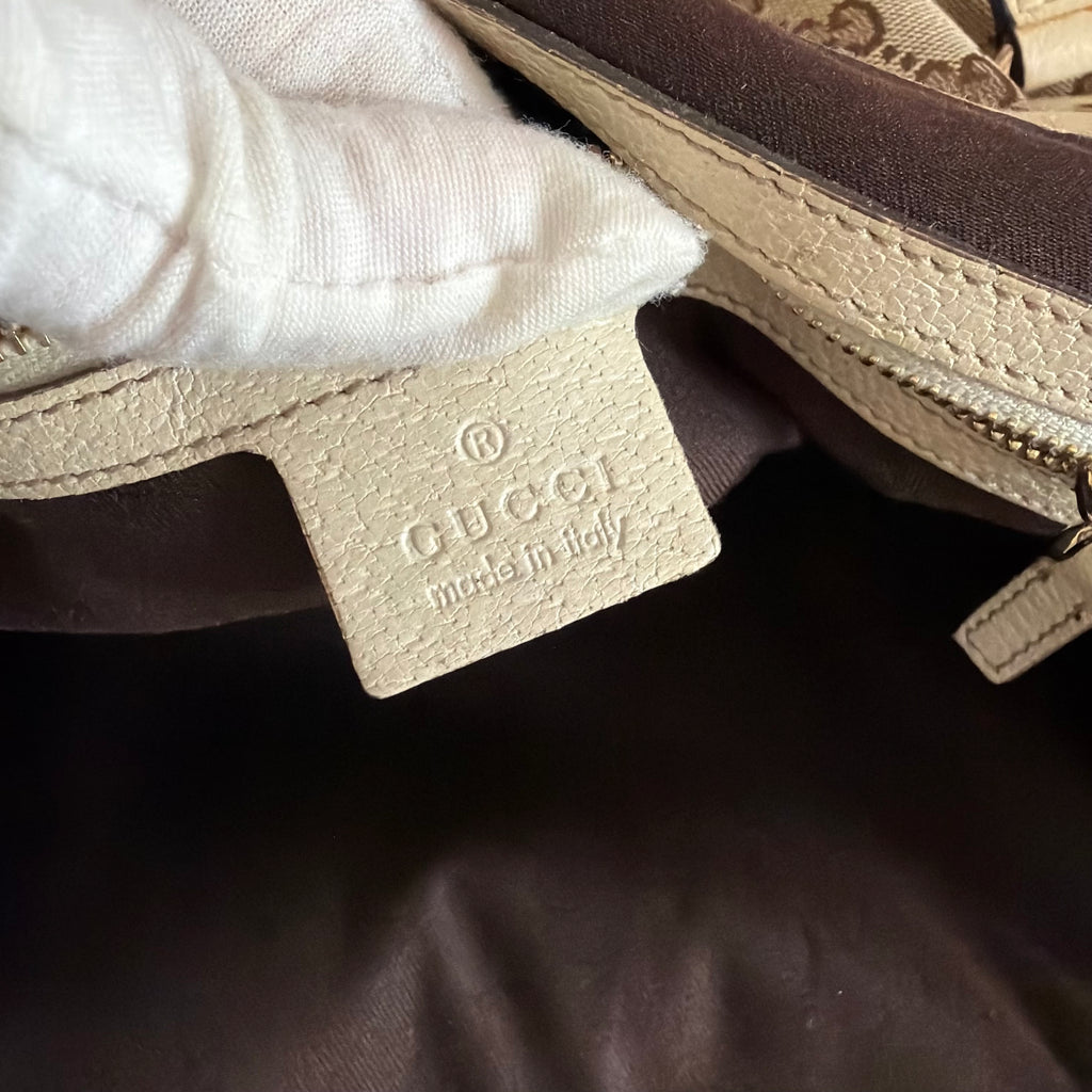 Authentieke vintage Gucci Abbey Hobo Charmy bag