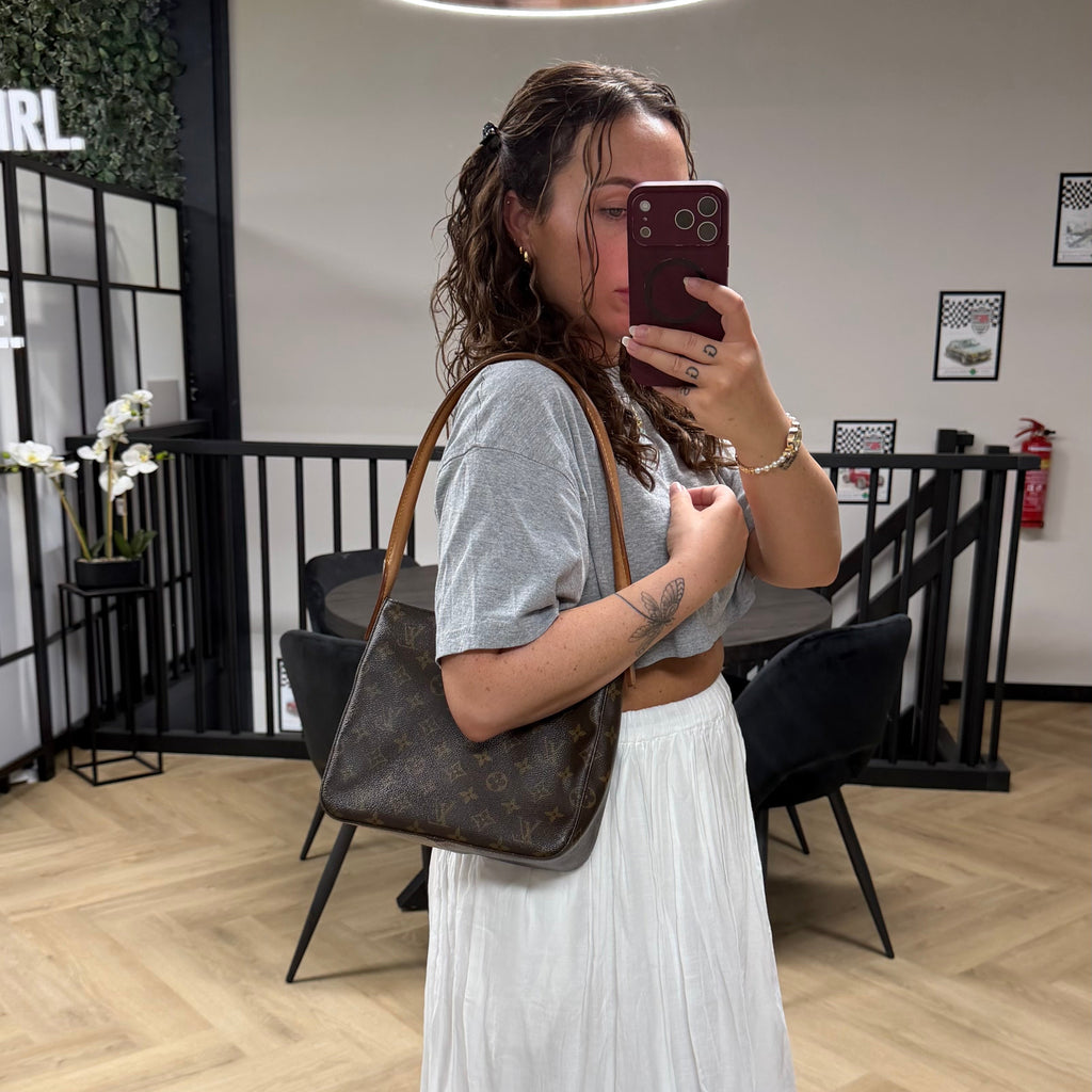Authentieke vintage Louis Vuitton looping MM bag