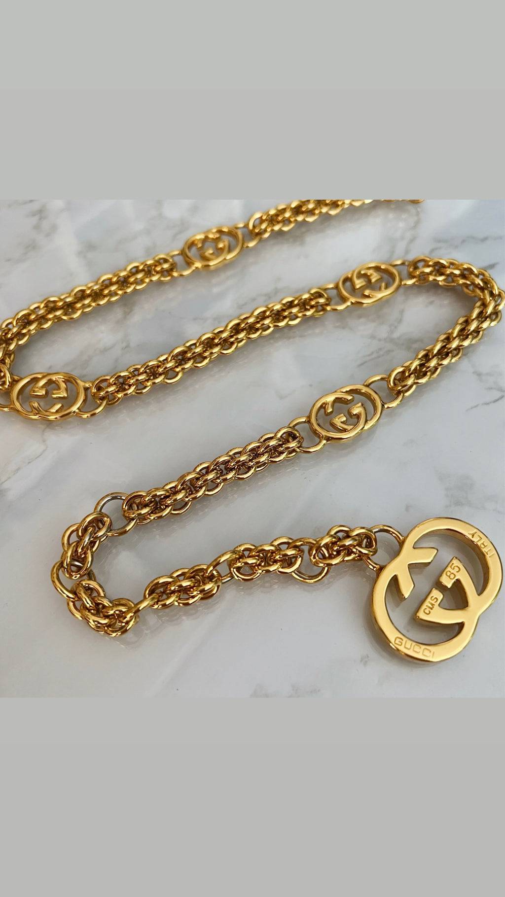 Gucci 1985 riem stuk | Armband